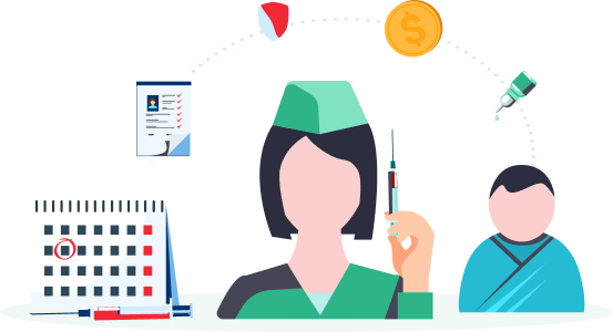 Quản lý gói tiêm, vắc xin đặt trước